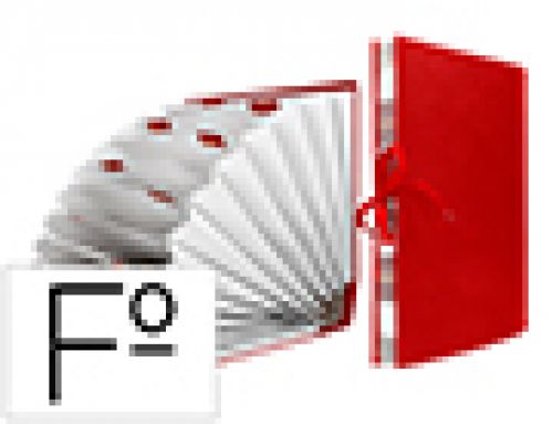 Pasta liderpapel com fole a-z, com 20 divisorias, folio, bordeaux , Liderpapel , 1377 , 8423473013773